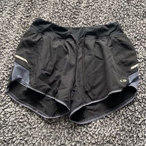 Black champion athletic shorts